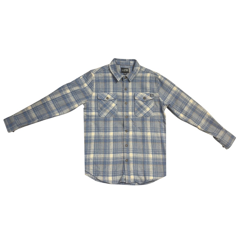 SPYDER SURFBOARDS DUSTIN LS FLANNEL MTLFL-025