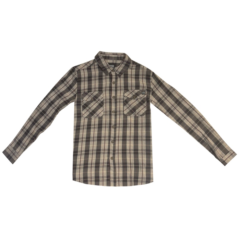 SPYDER SURFBOARDS RUFFIN LS FLANNEL MTLFL-024