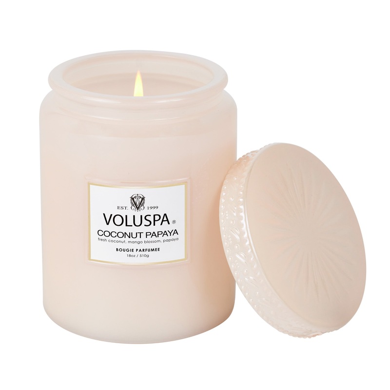 VOLUSPA COCONUT PAPAYA LARGE JAR SP 66315