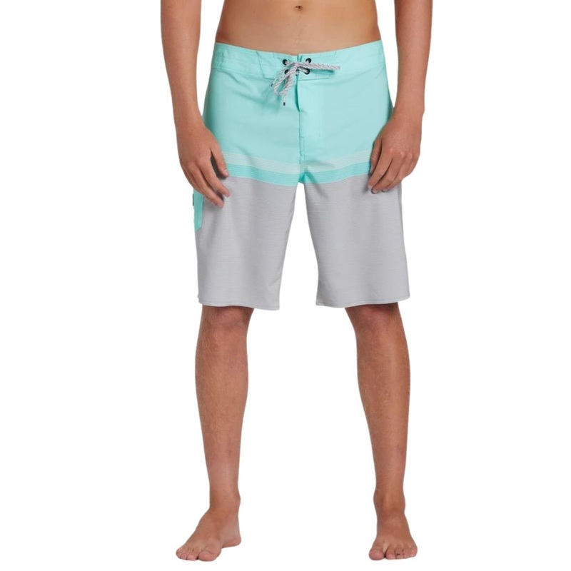 Billabong All Day Heather Stripe Pro 20" Boardshorts in Aqua