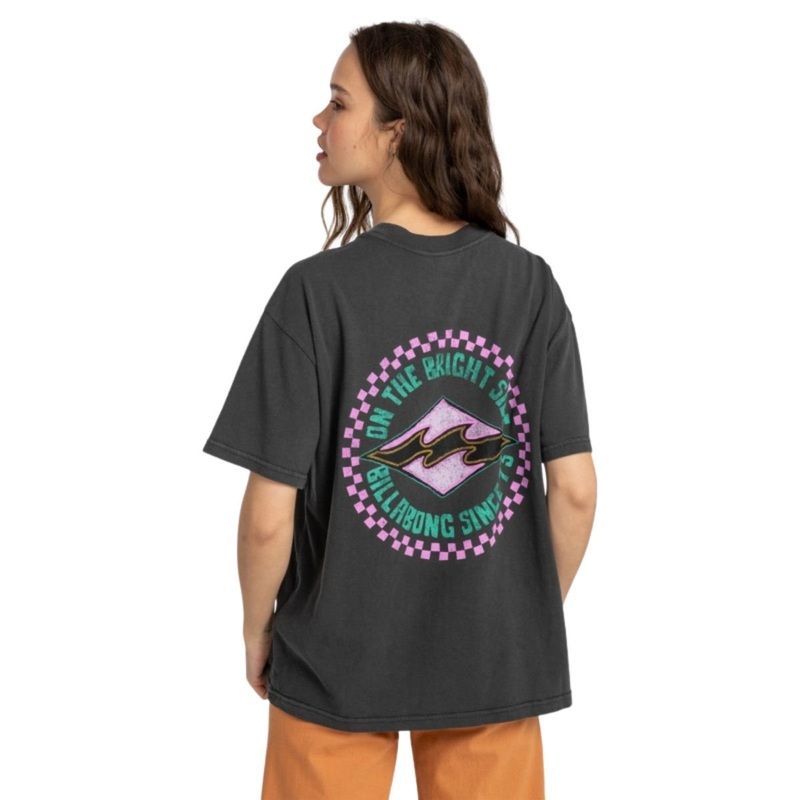 Billabong Bright Side Tee in Off Black