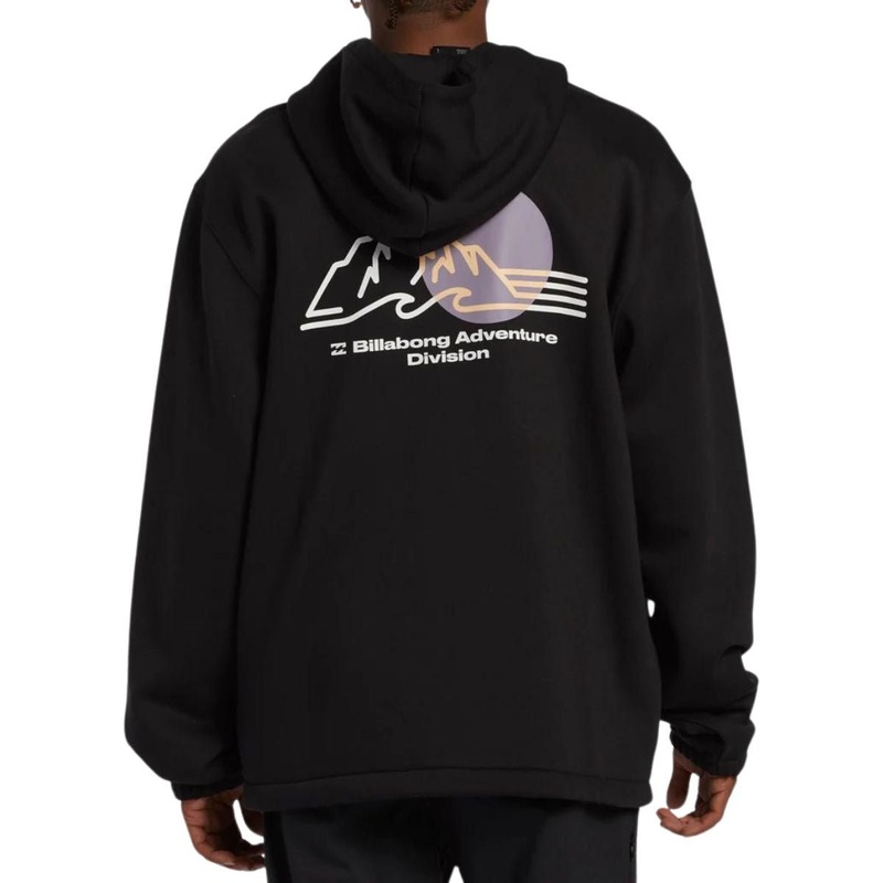 Billabong Compass Pullover Hoodie in Black