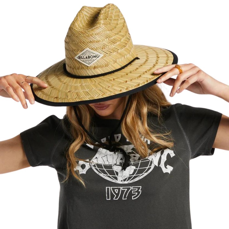 Billabong Tipton Hat in Black Pebble