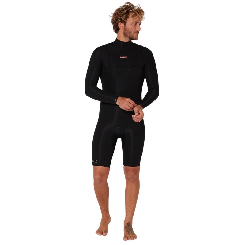 Follow P1 2/2mm Long Sleeve Spring Suit in Black