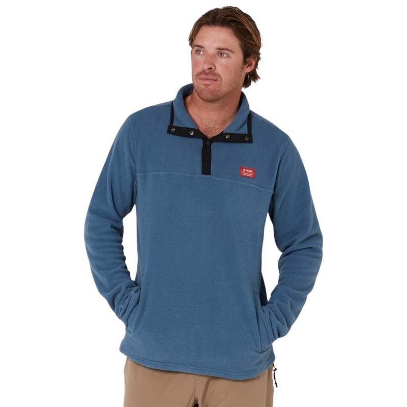 Follow Polar Crew Fleece in Slate Blue