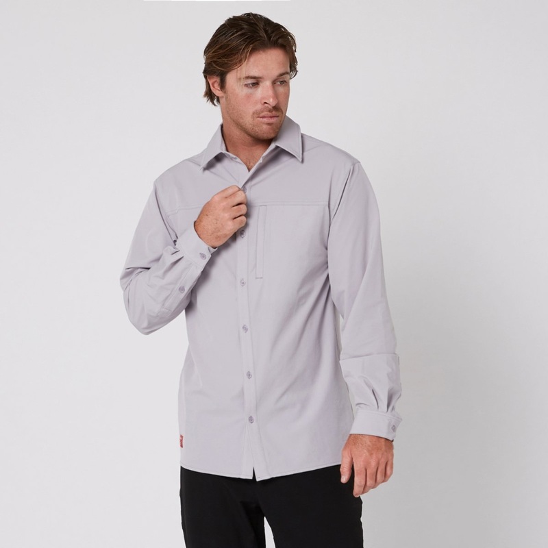 Follow Sun Shirt Long Sleeve in Stone