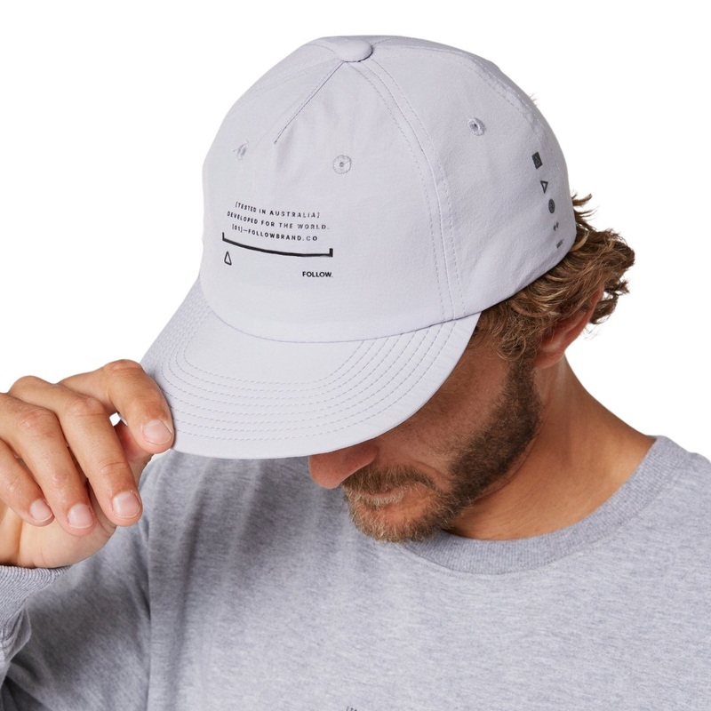 Follow Tested Cap in Grey