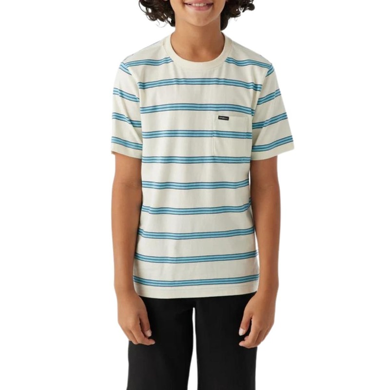 O'Neill Boy's Smasher Tee in Cream
