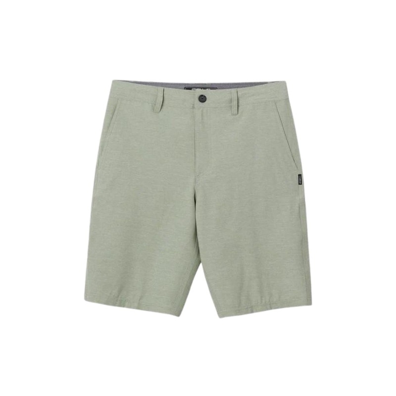 O'Neill Reserve Light Check 21" Hybrid Shorts in Sage