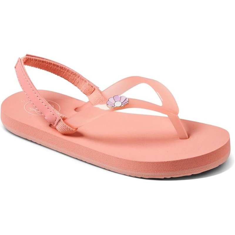 Reef Little Charming Kids Sandal in Peach Parfait