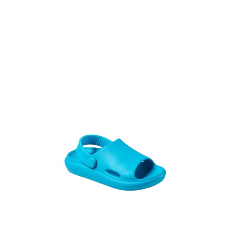 Reef Little Rio Slide Sandal in Scuba Blue