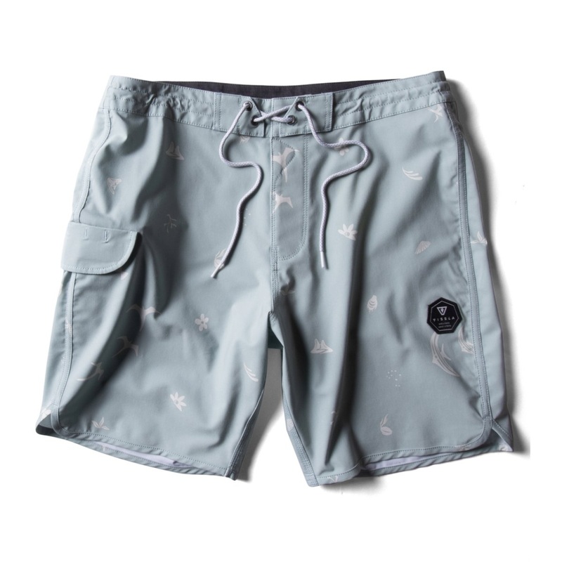 Vissla Miyashiro Island Stargazer 18.5" Boardshorts in Agave