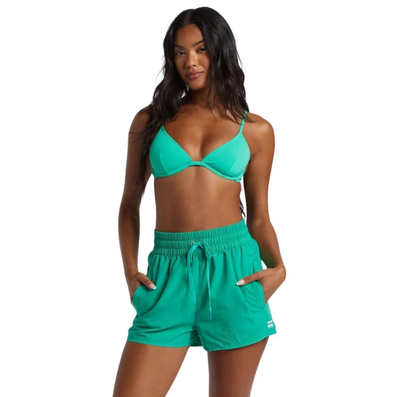 Billabong Sol Searcher New Volley Boardshort in Green Tropics