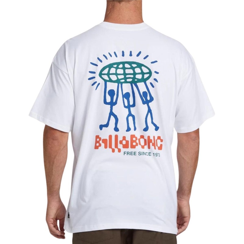 Billabong Tribes OG SS Tee in White