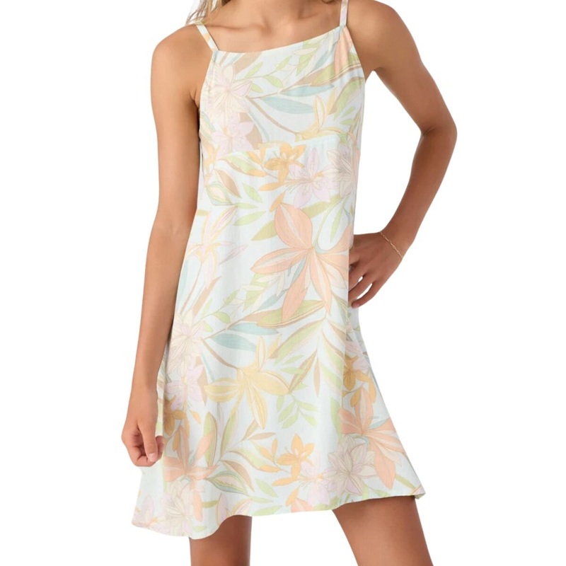 O'Neill Girls Stasia Tank Dress in Skylight
