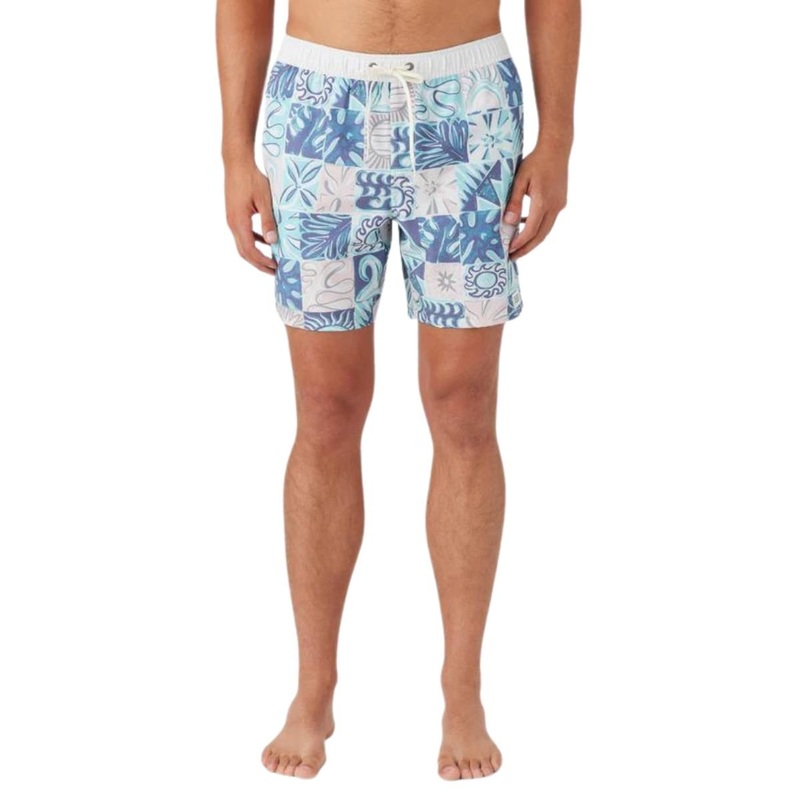 O'Neill Hermosa E-Waist 17" Boardshorts in Light Rose