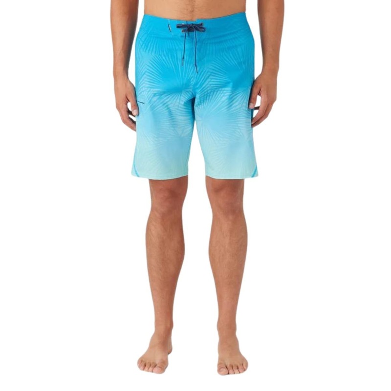 O'Neill Hyperfreak Heat S-Seam Fade 21" Boardshorts in Electric Blue