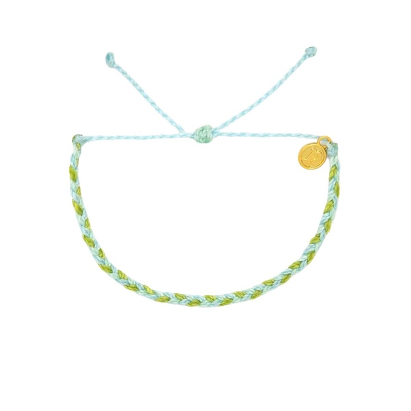 Pura Vida Mini Braided Bracelet in Breakwater