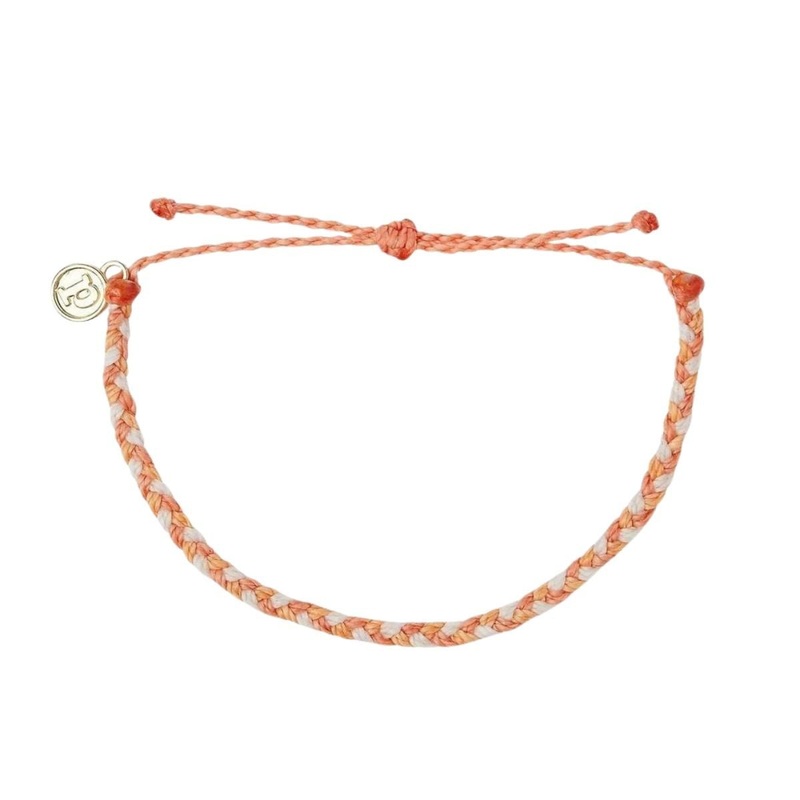 Pura Vida Mini Braided Bracelet in Warm Shoreline