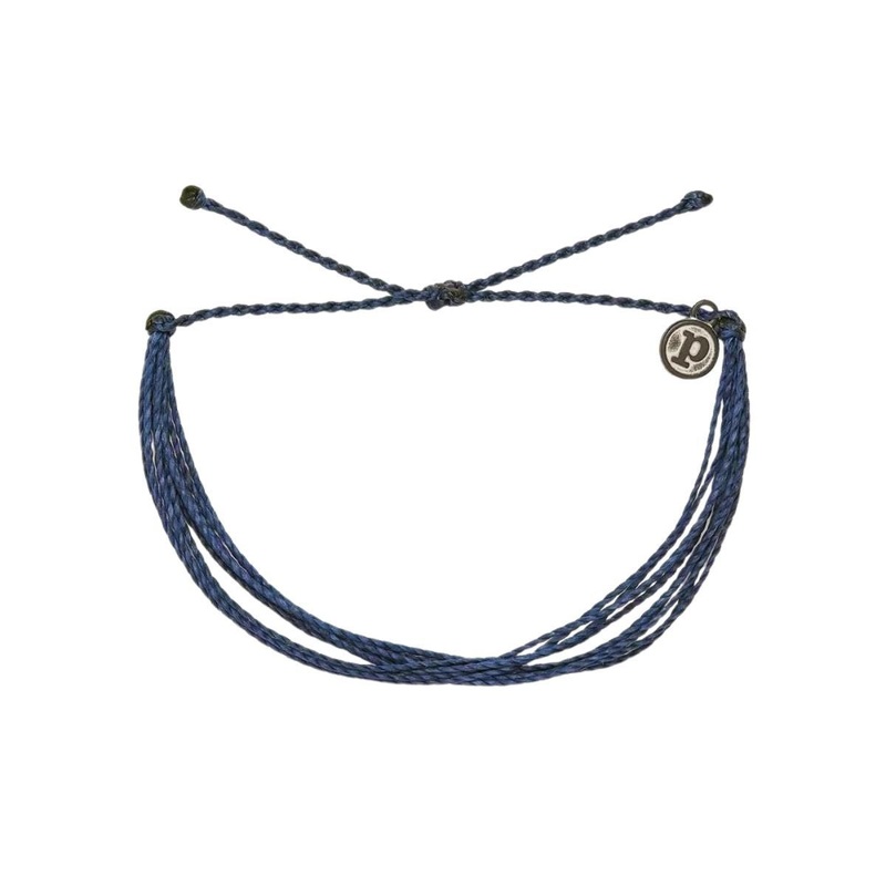 Pura Vida Original Solid Bracelet in Indigo
