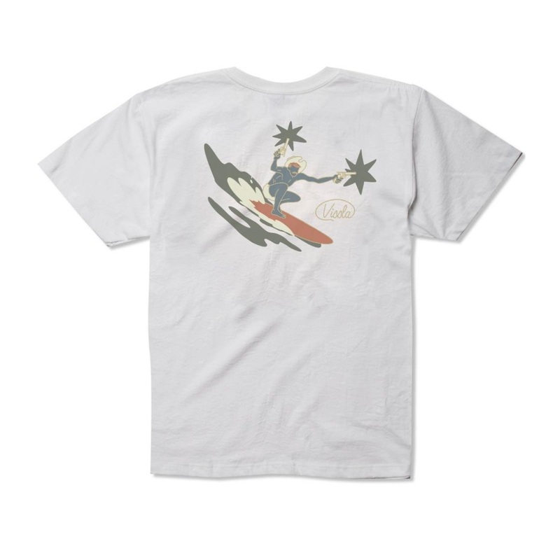 Vissla Bang Bang Boys Tee in White