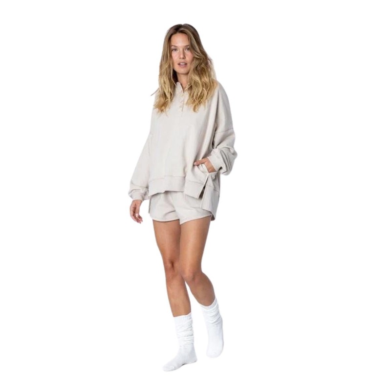 Amuse Society Rumer Fleece in Linen