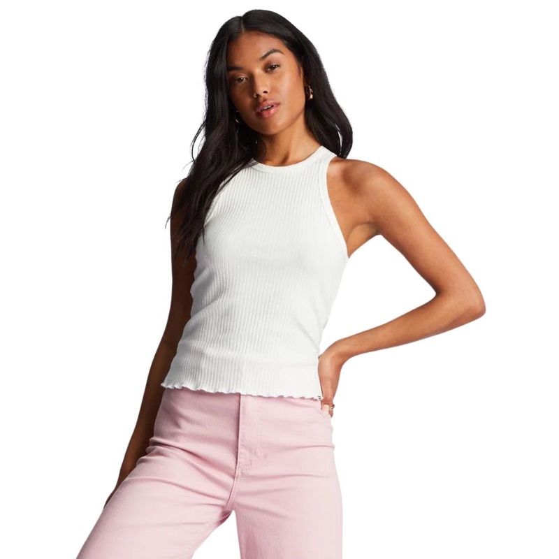 Billabong Women's Tomboy Tank in Salt Crystal