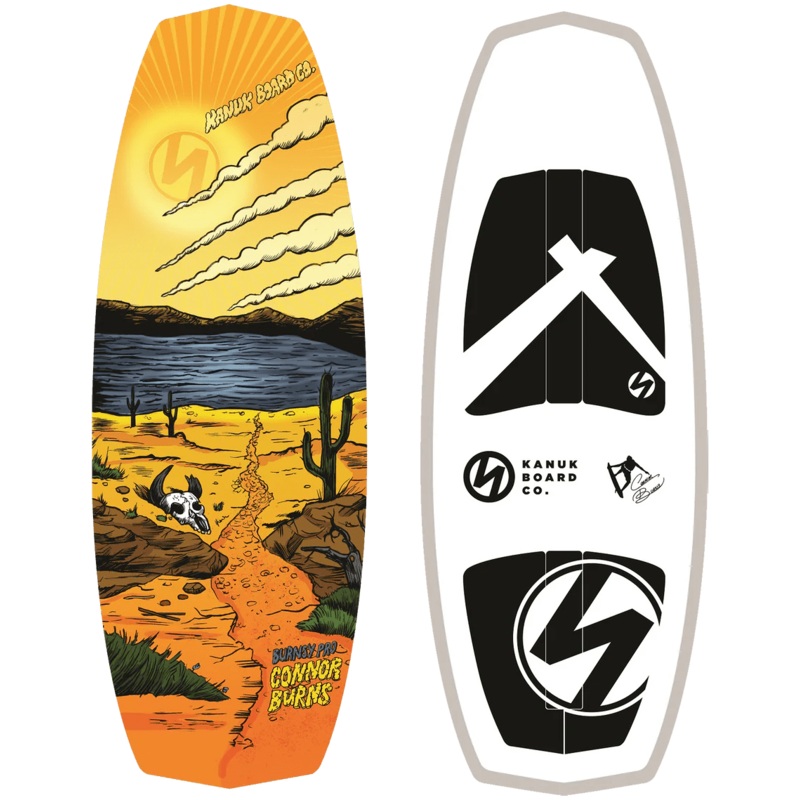 Kanuk Burnsy Pro Arizona Wakesurf Board DEMO