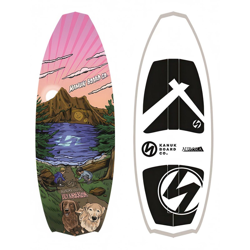 Kanuk Lily Pro Sunrise Wakesurf Board