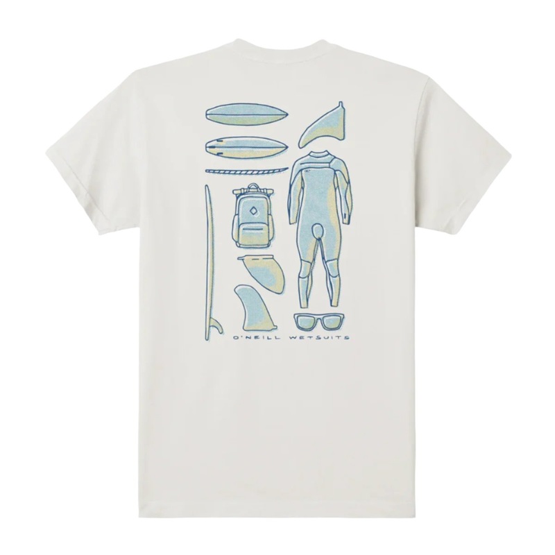 O'Neill Essentials Tee in Natural