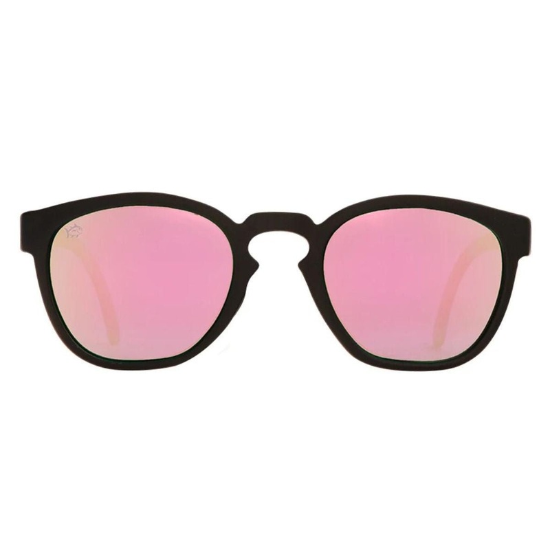 Rheos ST Seabrooks Sunglasses in Gunmetal/Rose