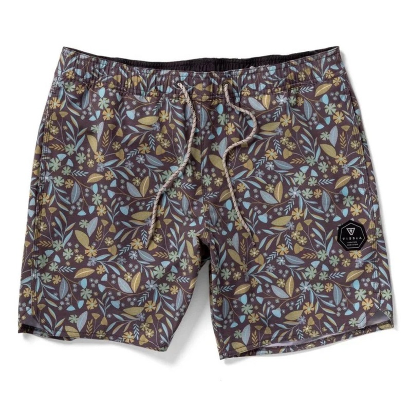 Vissla Gardena 16.5" Ecolastic Boardshorts in Phantom