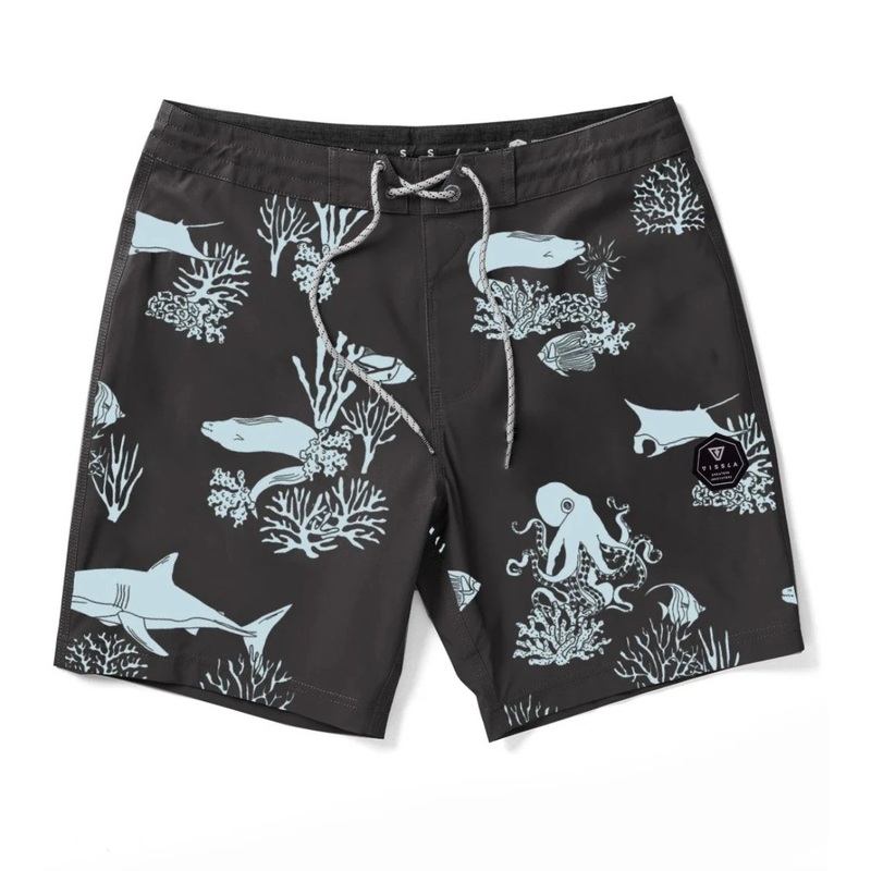 Vissla Mega Lab 18.5" Boardshort in Phantom