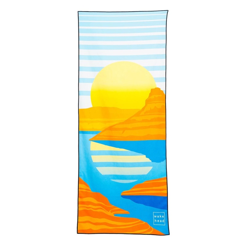 Wake Head Lake Towel in Sunbeam