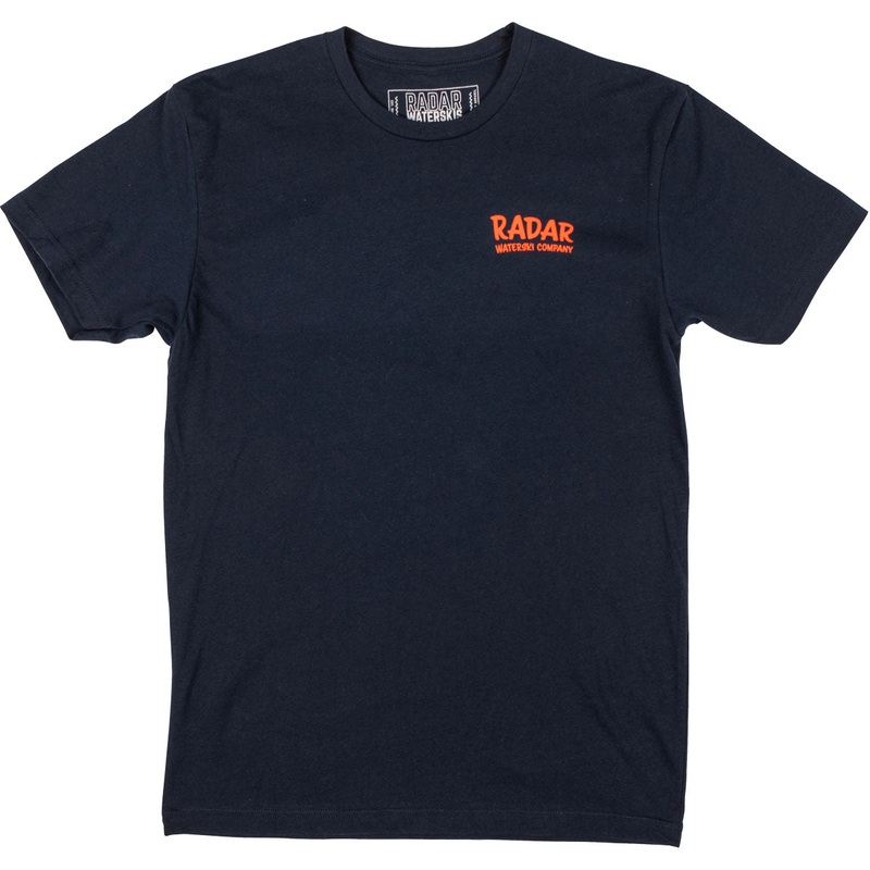 Radar Shaka Tee in Navy