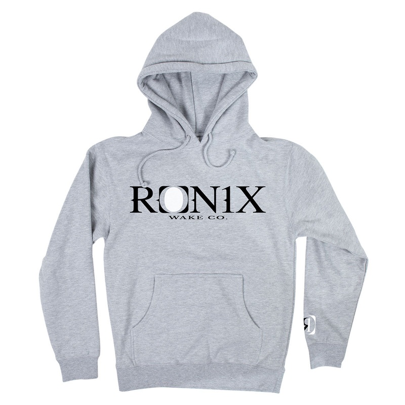 Ronix Wake Co. Throwback Hoody in Ash Grey