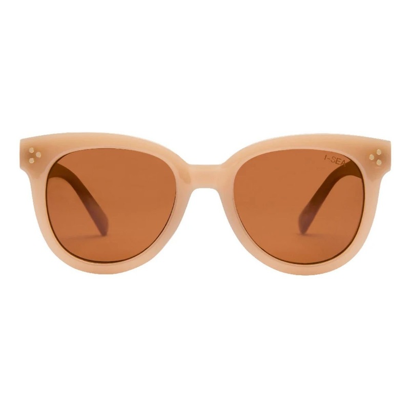 I-Sea Cleo Sunglasses in Oatmeal/Brown