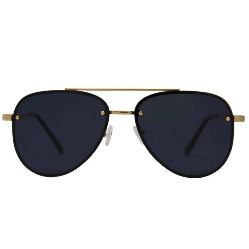 I-Sea River Sunglasses in Gold/Smoke