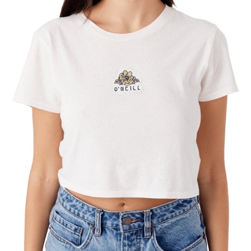 O'Neill Ditsy Tee in Winter White