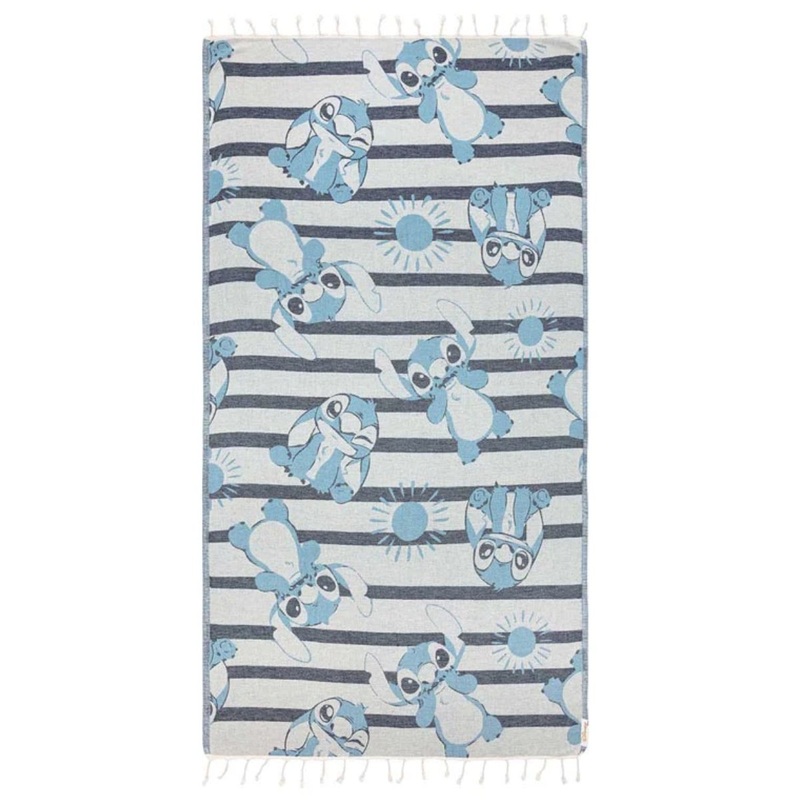 Sand Cloud Stitch Stripe Beach Towel