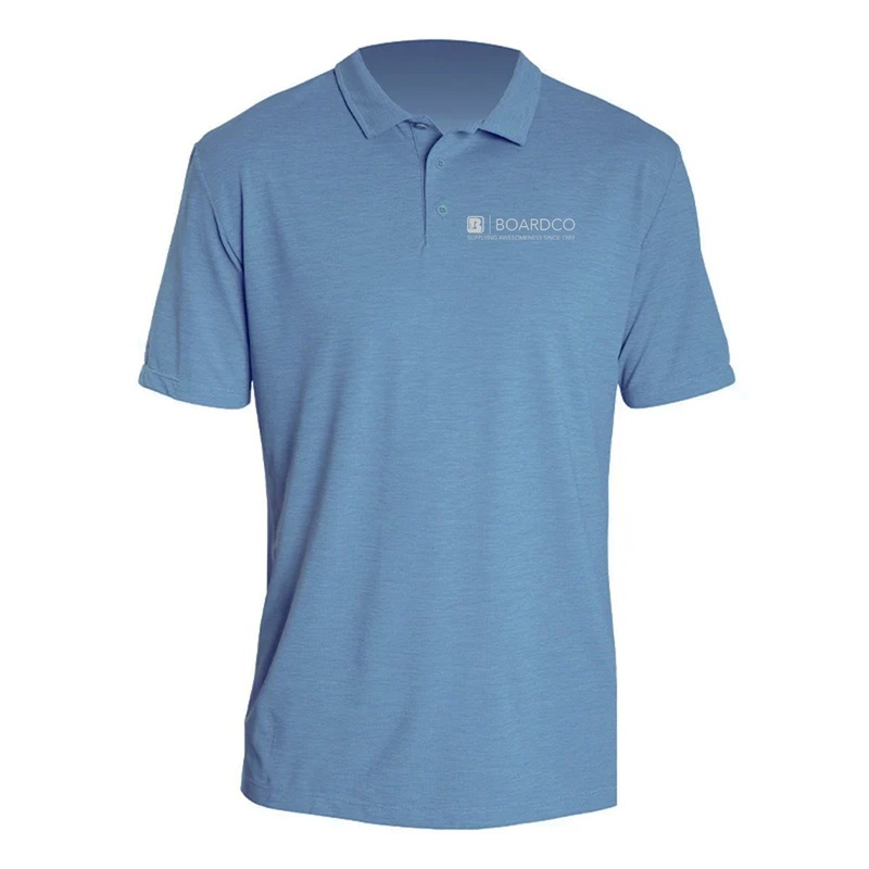 Anetik  Low Pro Tech Polo in Bahama Heathered