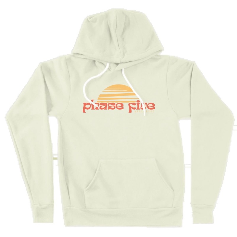 Phase 5 Sunrise Fleece Pullover Hoodie in Vintage White