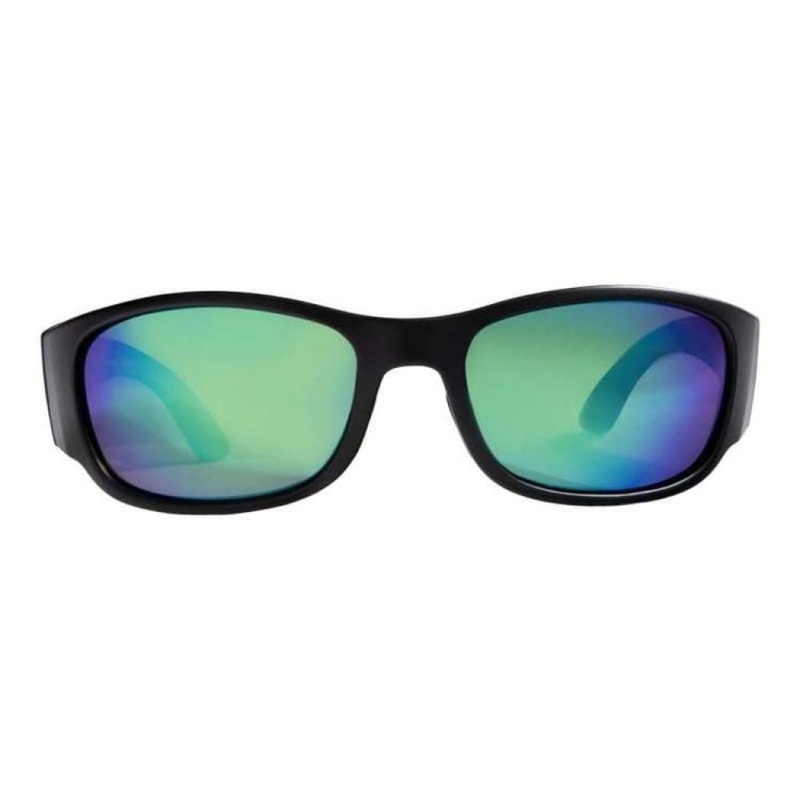 Rheos Bahias Sunglasses in Gunmetal/Emerald