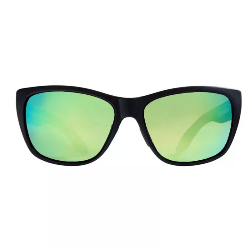 Rheos Sapelos Sunglasses Gunmental/Emerald