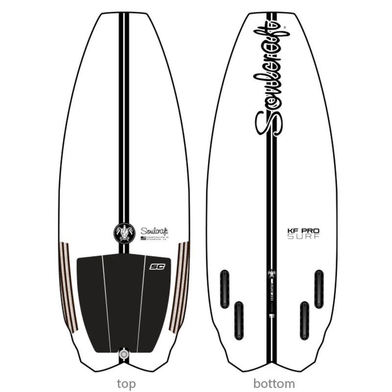 Soulcraft KF Pro Surf R-Series Wakesurf Board 2024 DEMO