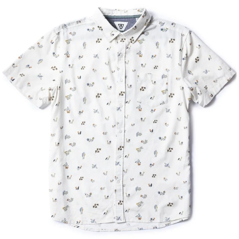Vissla Scavenger Eco SS Shirt in Vintage White