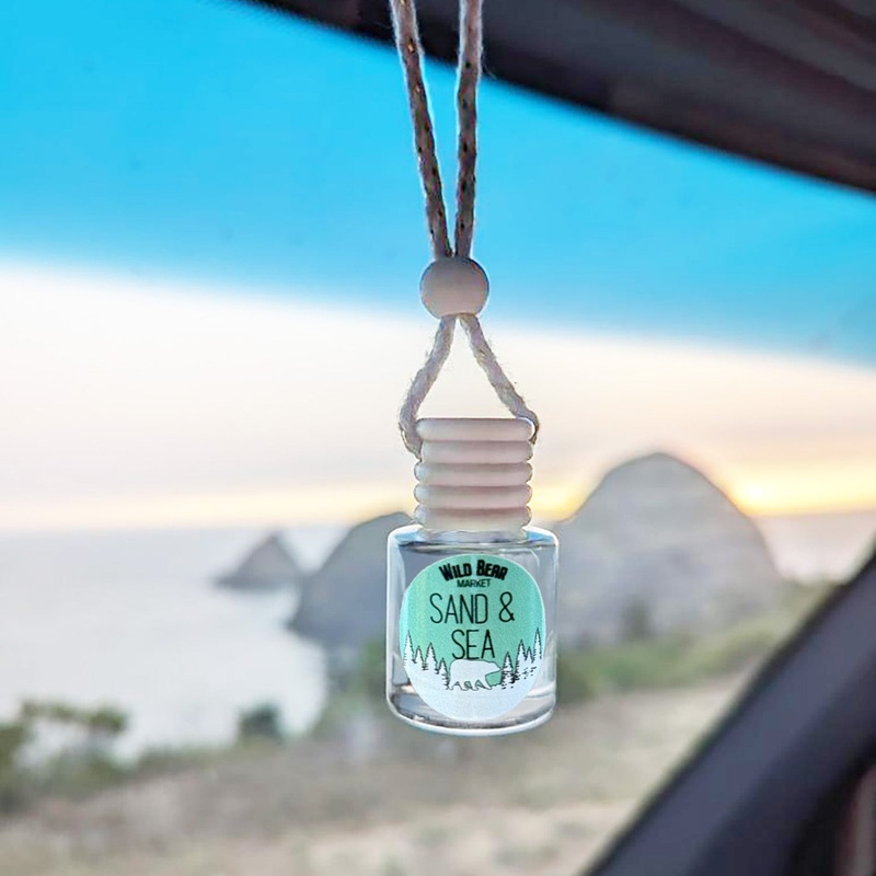 Wild Bear Market Car Freshener - Sand & Sea