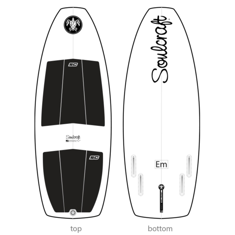 Soulcraft EM A-Series Wakesurf Board 2022