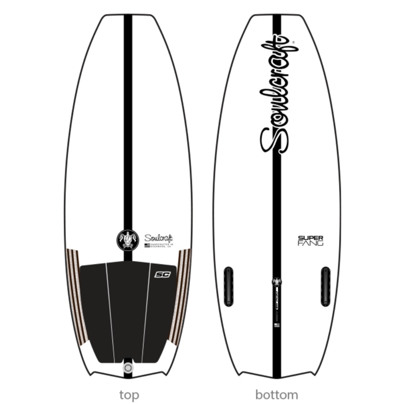 Soulcraft SuperFang R-Series Wakesurf Board 2024