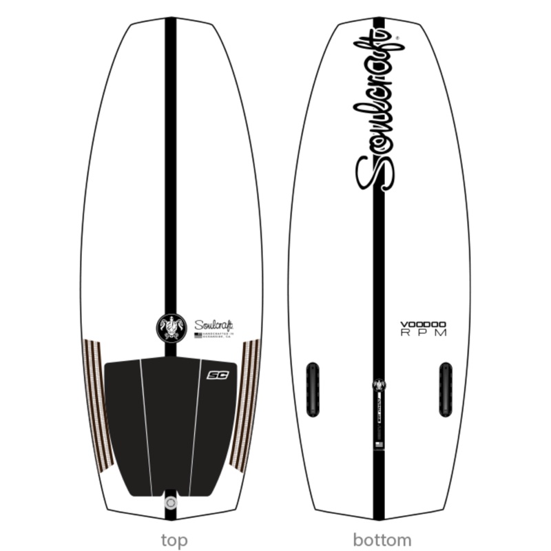 Soulcraft Voodoo R-Series Wakesurf Board 2022
